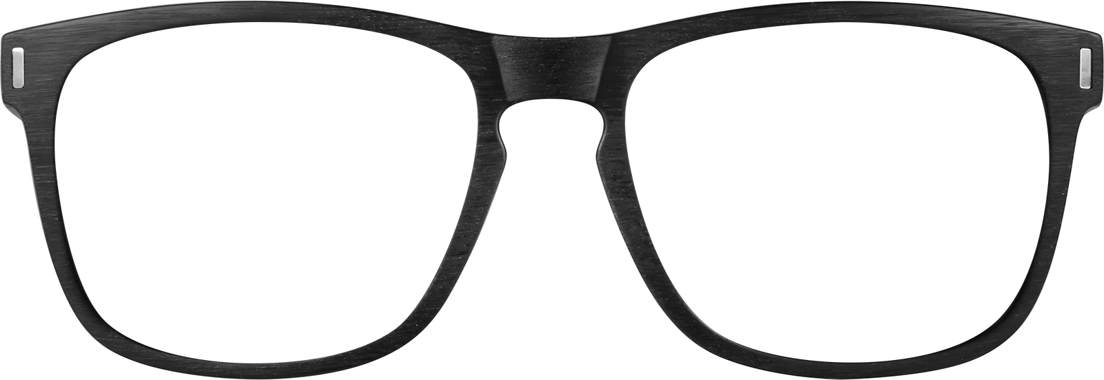 Front view of Square Sunglasses 1116321 in Black