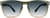 Front view of Premium Square Sunglasses 1116324 in Green thumbnail