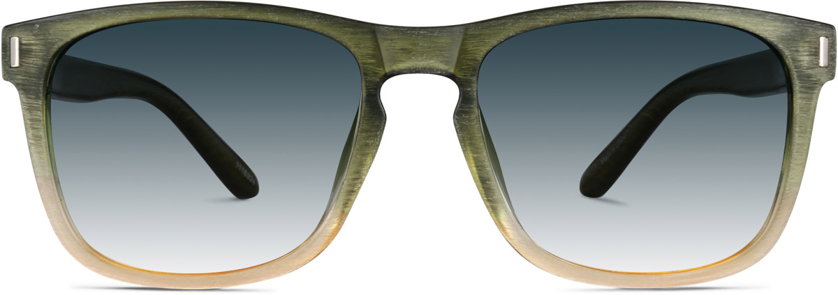 Green Square Sunglasses