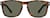 Front view of Premium Square Sunglasses 1116325 in Tortoiseshell thumbnail