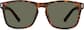 Front view of Square Sunglasses 1116325 in Tortoiseshell thumbnail