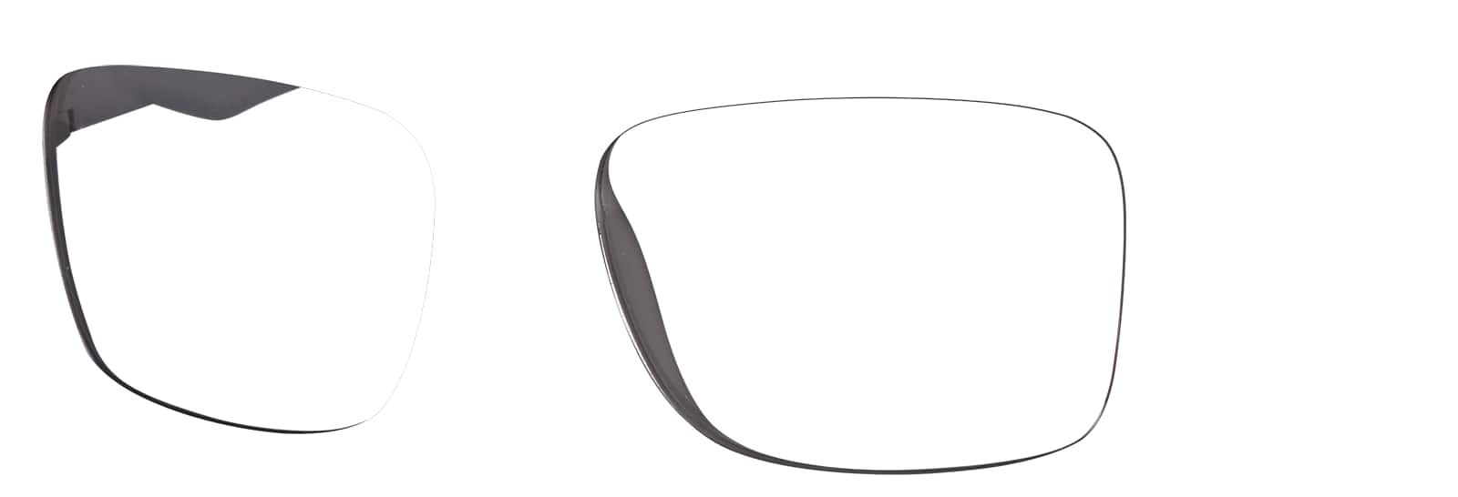 Angle view of Rectangle Sunglasses 1116412 in Gray