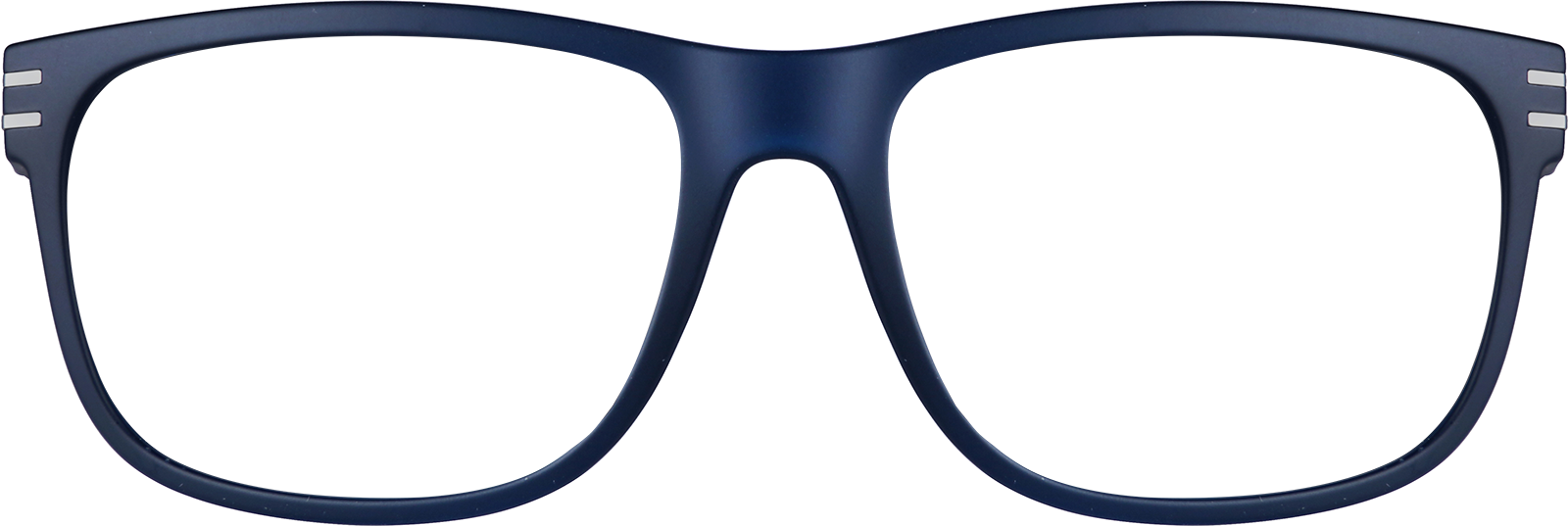 Front view of Rectangle Sunglasses 1116716 in Blue