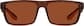 Front view of Rectangle Sunglasses 1116815 in Brown thumbnail