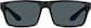 Front view of Rectangle Sunglasses 1116821 in Black thumbnail
