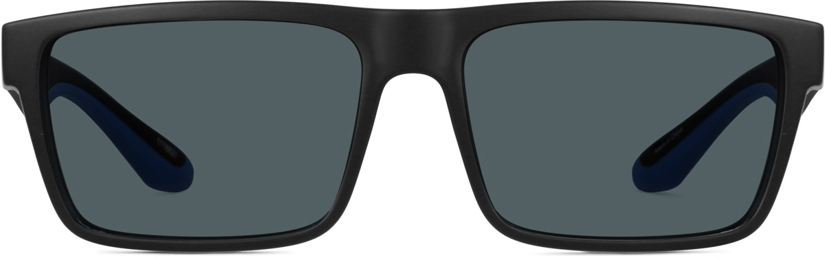 Black Premium Rectangle Sunglasses 1116821 Zenni Optical