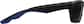 Side view of Rectangle Sunglasses 1116821 in Black thumbnail