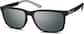 Angle view of Rectangle Sunglasses 1117021 in Gray thumbnail