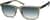 Angle view of Rectangle Sunglasses 1117024 in Olive green thumbnail