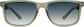 Front view of Rectangle Sunglasses 1117024 in Olive green thumbnail