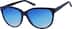 Premium Cat-Eye Sunglasses 111716 in Blue