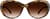 Front view of Premium Oval Sunglasses 1117325 in Tortoiseshell thumbnail