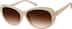 Premium Oval Sunglasses 1117333 in Cream