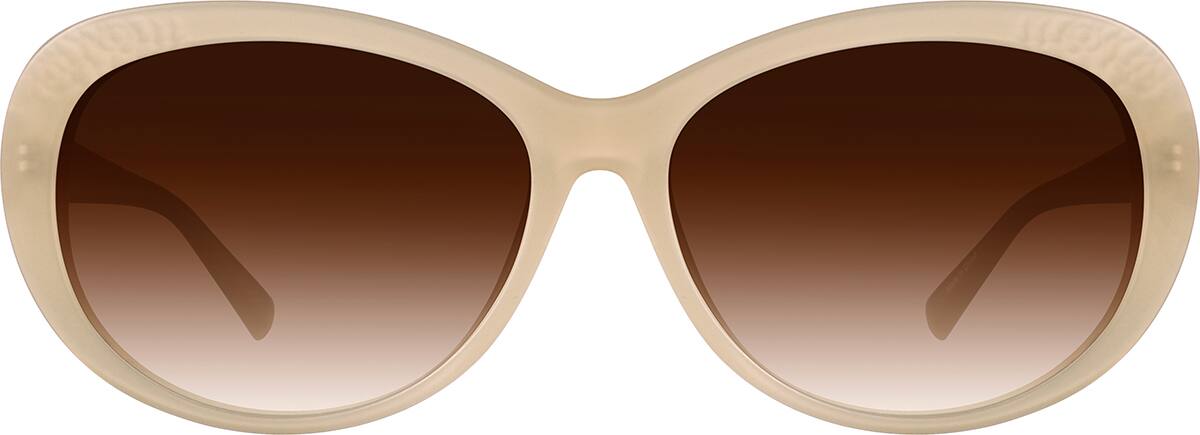 Tortoiseshell Oval Sunglasses #1117325 | Zenni Optical