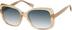 Premium Square Sunglasses 1118015 in Brown