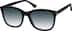 Premium Square Sunglasses 111821 in Black