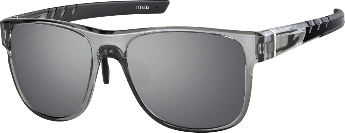 新品 大人気商品  #1118512 Sunglasses Square Premium Gray | Optical Zenni ラッピング・包装