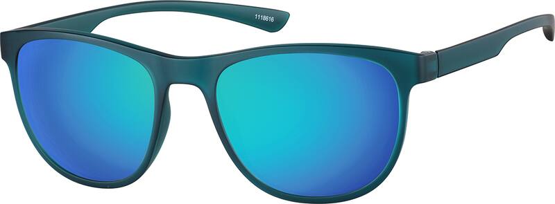 Navy Premium Square Sunglasses #1118616 | Zenni Optical