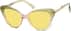 Premium Cat-Eye Sunglasses 1119022 in Yellow