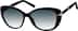 Premium Cat-Eye Sunglasses 111921 in Black