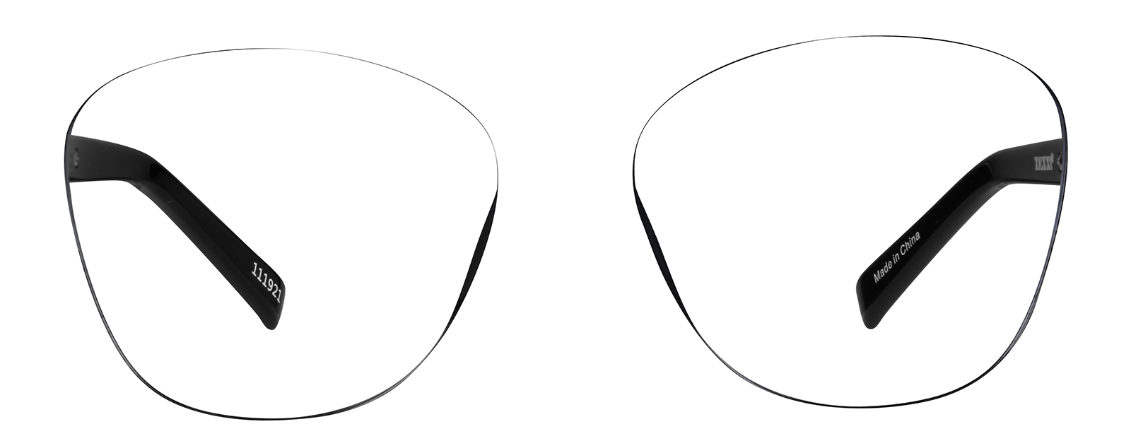 Black Premium Cat-Eye Sunglasses #111921 | Zenni Optical