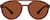 Front view of Aviator Sunglasses 1119715 in Brown thumbnail
