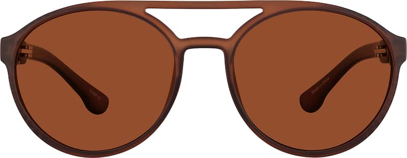 Brown Premium Aviator Sunglasses