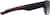 Side view of Rectangle Sunglasses 1120021 in Black thumbnail