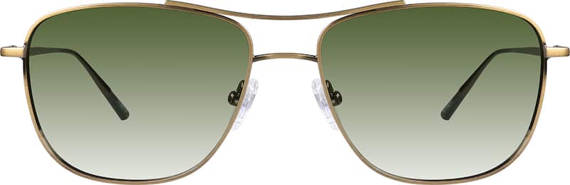 Gold Premium Aviator Sunglasses