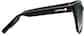 Side view of Cat-Eye Sunglasses 112021 in Black thumbnail