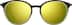 Round Sunglasses 1120521 in Black