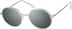 Round Sunglasses 1120711 in Silver