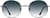 Front view of Round Sunglasses 1120712 in Gunmetal thumbnail