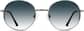 Front view of Round Sunglasses 1120712 in Gunmetal thumbnail