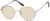 Angle view of Round Sunglasses 1120714 in Gold thumbnail