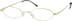 Oval Glasses 1121014 in Gold