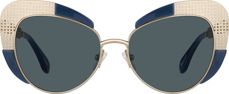 Gold Premium Cat-Eye Sunglasses