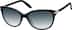 Premium Cat-Eye Sunglasses 112121 in Black