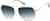 Angle view of Aviator Sunglasses 1121611 in Silver thumbnail
