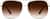 Front view of Aviator Sunglasses 1121614 in Gold thumbnail