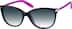 Premium Cat-Eye Sunglasses 112221 in Black