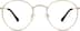 Sepulveda Round Glasses 1125214 in Gold