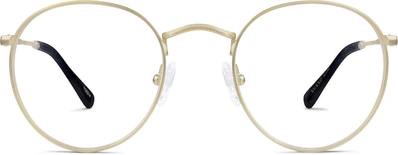 Gold Sepulveda Round Glasses