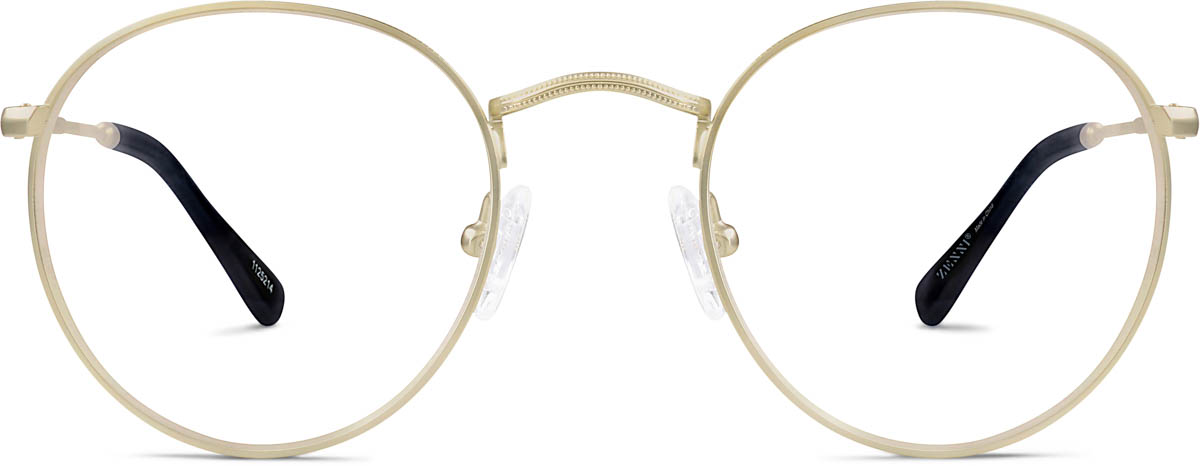 Gold Sepulveda Round Glasses