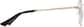 Side view of Sepulveda Round Glasses 1125214 in Gold thumbnail