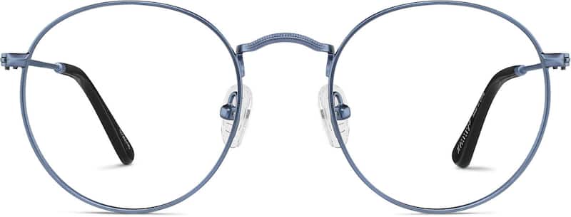 Blue Sepulveda Round Glasses