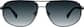Front view of Aviator Sunglasses 1125312 in Gray thumbnail