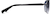 Side view of Aviator Sunglasses 1125312 in Gray thumbnail