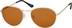 Premium Round Sunglasses 1125714 in Gold