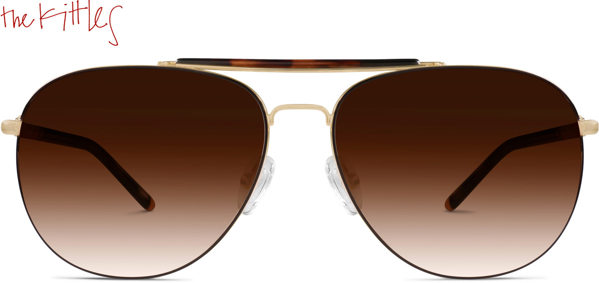 Gold Oh Hey There #1125921 | Zenni Optical